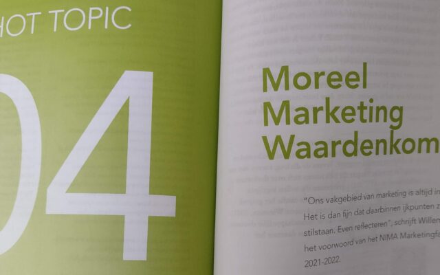 Moreel Waardenkompas Hot Topic 4 Marketingfacts Jaarboek